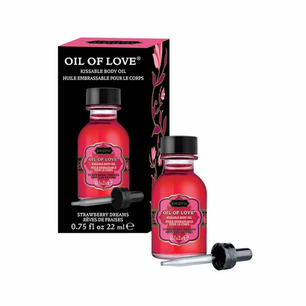 Kama Sutra Oil of Love Strawberry Dreams olejek podgrzewajÄ…cy 22 ml