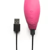 Je Joue Juno Fuchsia - Curved Rechargeable Silicone Model