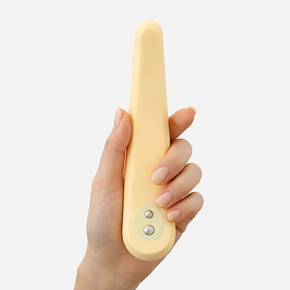 Iroha by Tenga Mikazuki Yellow Flexible Silicone Massager