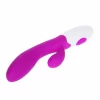 Pretty Love Alvis Dual Motor Vibrator Lilac/White 20 cm