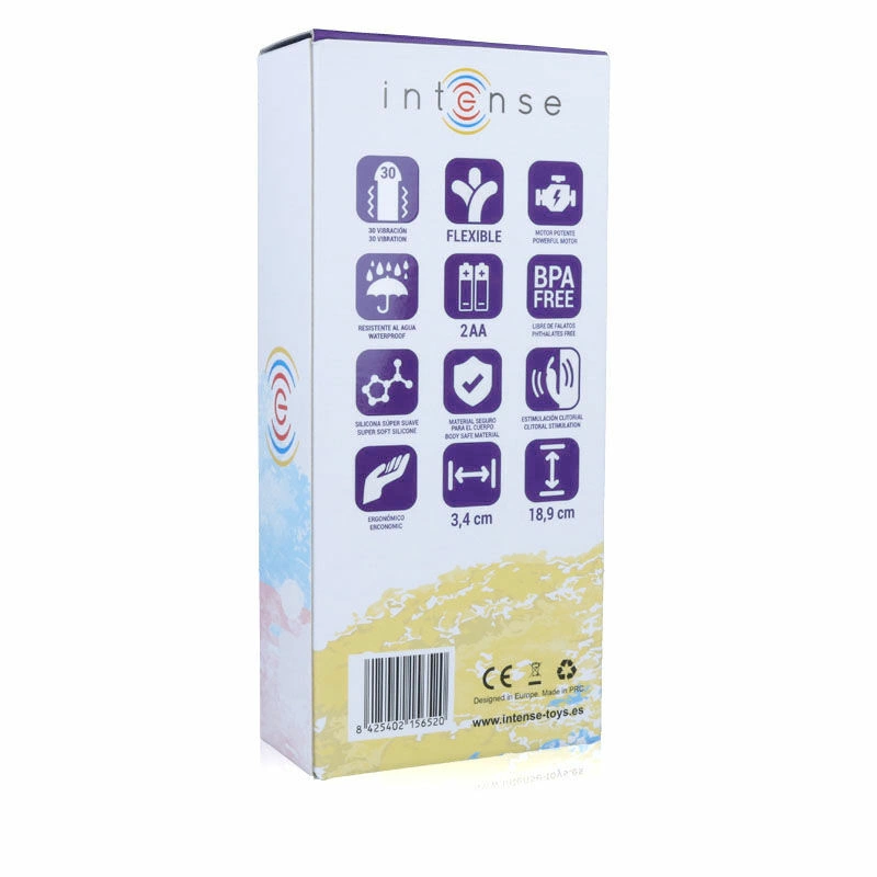 INTENSE Hilari Lilac Silicone Luxe Dual-Motor Flexible - Anelma rabbit vibrator