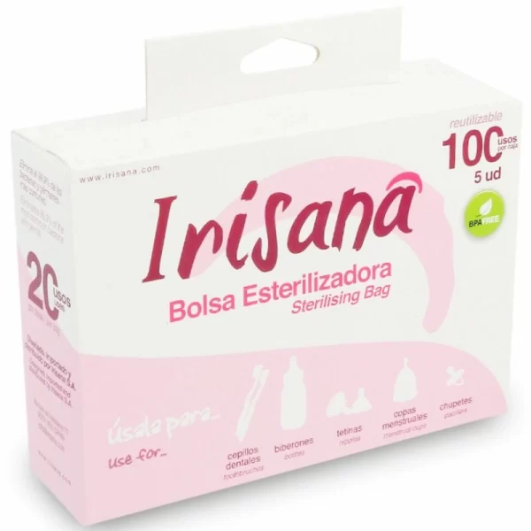Irisana Sterilizer Bag 5-Pack - Microwave Disinfection System