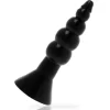 Addicted Toys Korek Anatomiczny 17 cm Czarny - Elastyczny TPR