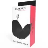 Darkness Silver Intimate Plug 8 cm with Black Faux Fur Tail. Butt plug. See functions