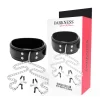 Darkness Collar z regulowanymi zaciskami na klipsy