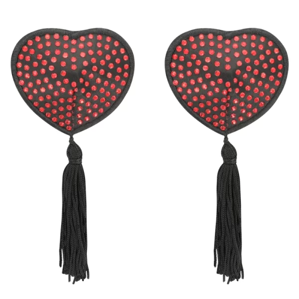 Coquette Chic Desire Heart Nipple Covers Self-Adhesive