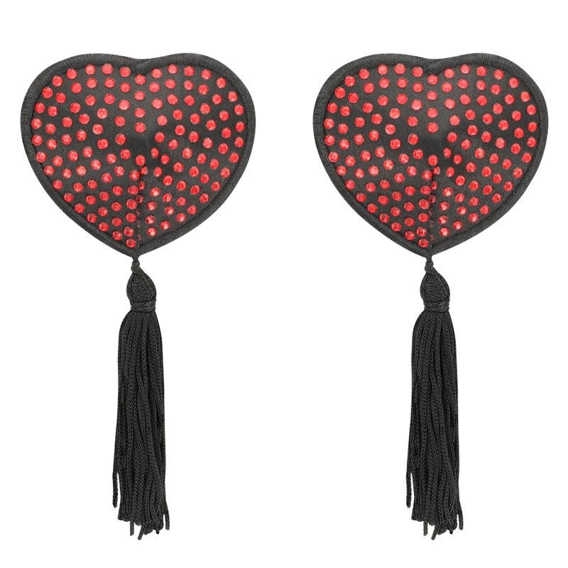 Coquette Chic Desire Heart Nipple Covers Self-Adhesive