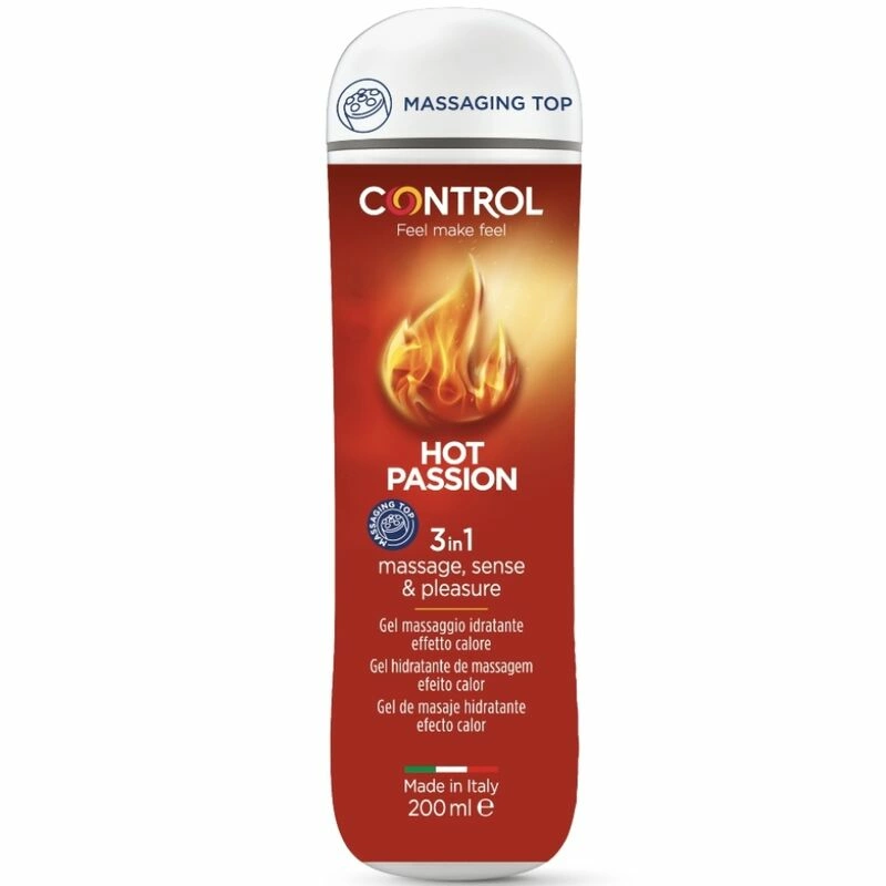 Control Hot Passion 3-in-1 Gel 200ml - Warming