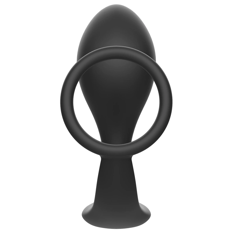 Addicted Toys Silicone Intimate Plug with Black Flexible