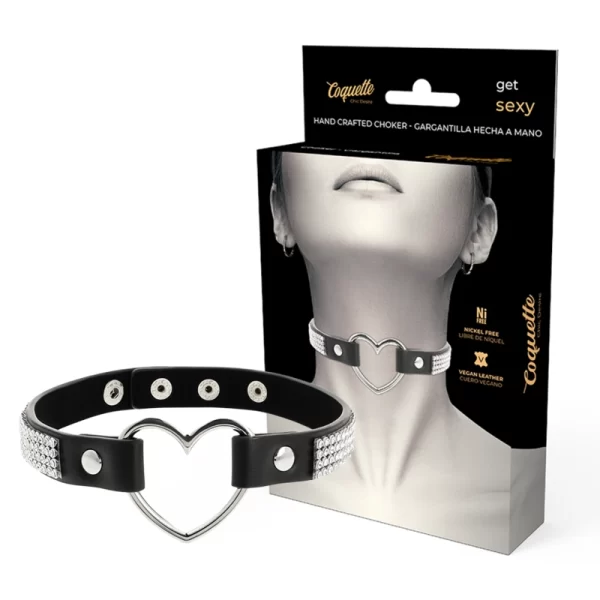 Coquette Chic Desire Choker serduszko