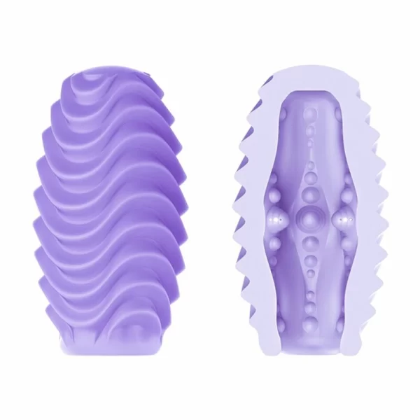 Pretty Love Double Sided Intimate Egg Model Lilac TPR Reversible combines waterproof construction for comfortable
