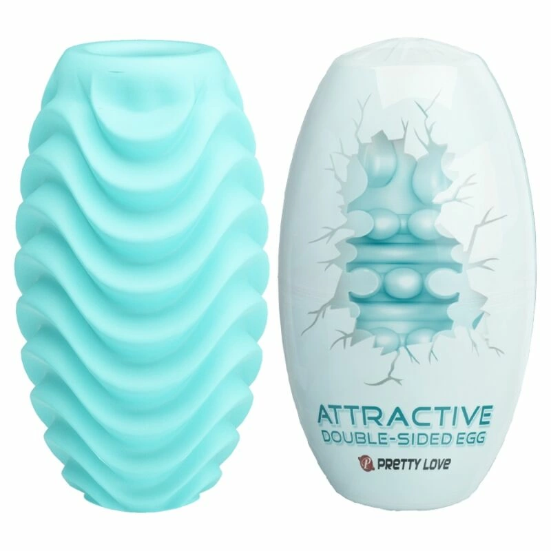 Pretty Love Turquoise Double-Sided Intimate Egg