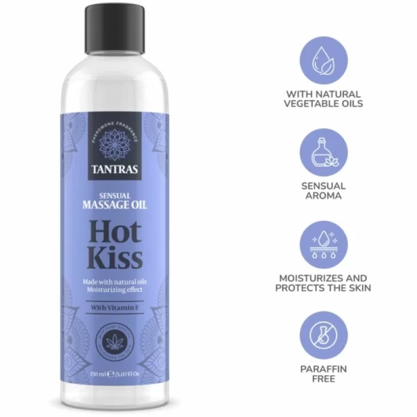 Intimateline Tantras Love Oil Hot Kiss olejek do masaÅ¼u 150ml zapachowy