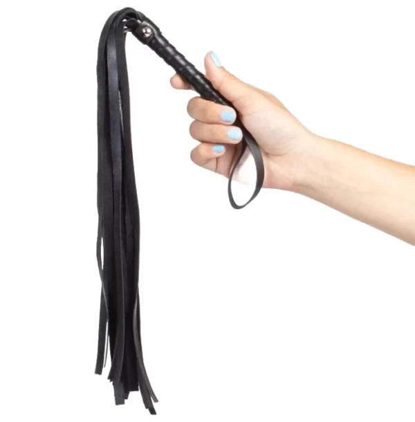 Secretplay Black Bondage Kolekcja - Bicz FrÄ™dzlowy 44 cm