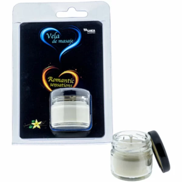 Taloka Vanilla Massage Candle 30 ml - Nourishing Aromatic Candle