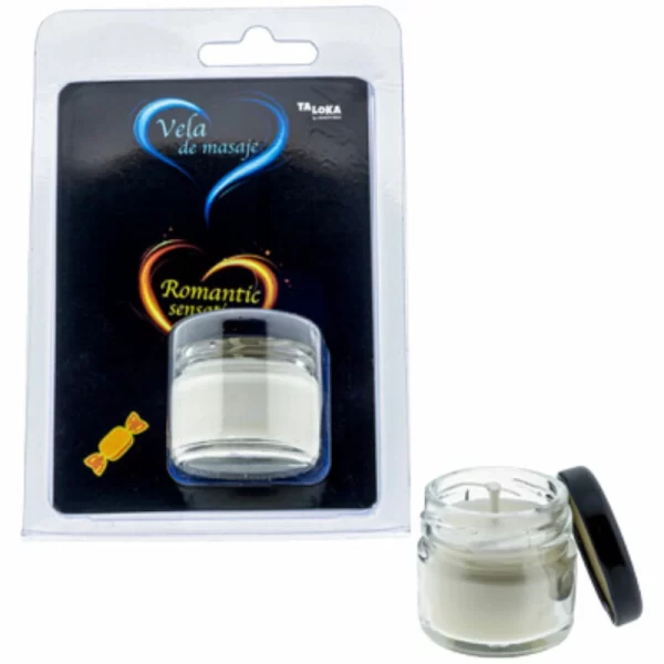 Taloka Massage Candle Caramel Fragrance 30ml - Nourishing Warm Oil