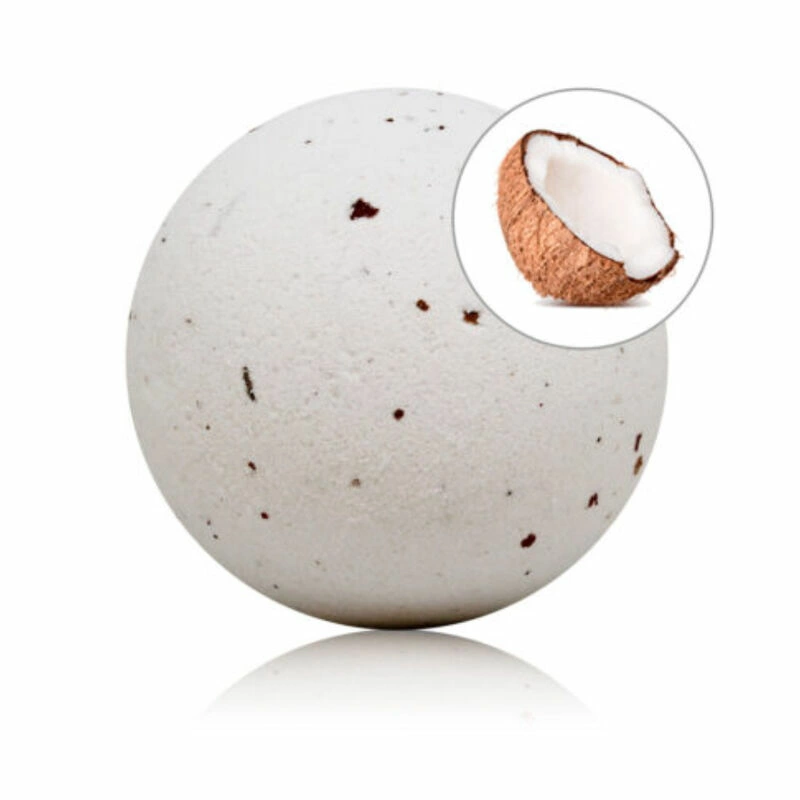 TALOKA Coconut Bath Bomb with Rose Petals - 140g