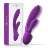 Intense Luigi Liquid Silicone Dual Motor Rabbit - Anelma Intense Luigi Rabbit Violet - vibraattori