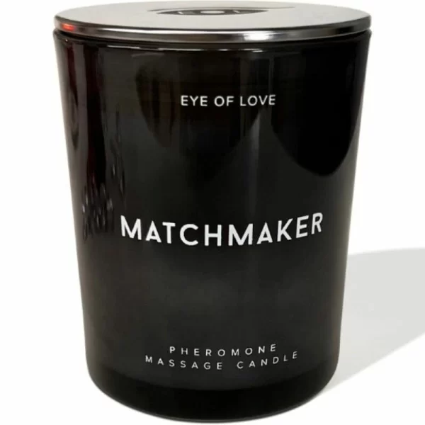 Eye of Love Matchmaker Massage Candle Black Diamond 150ml Aromatic Blend