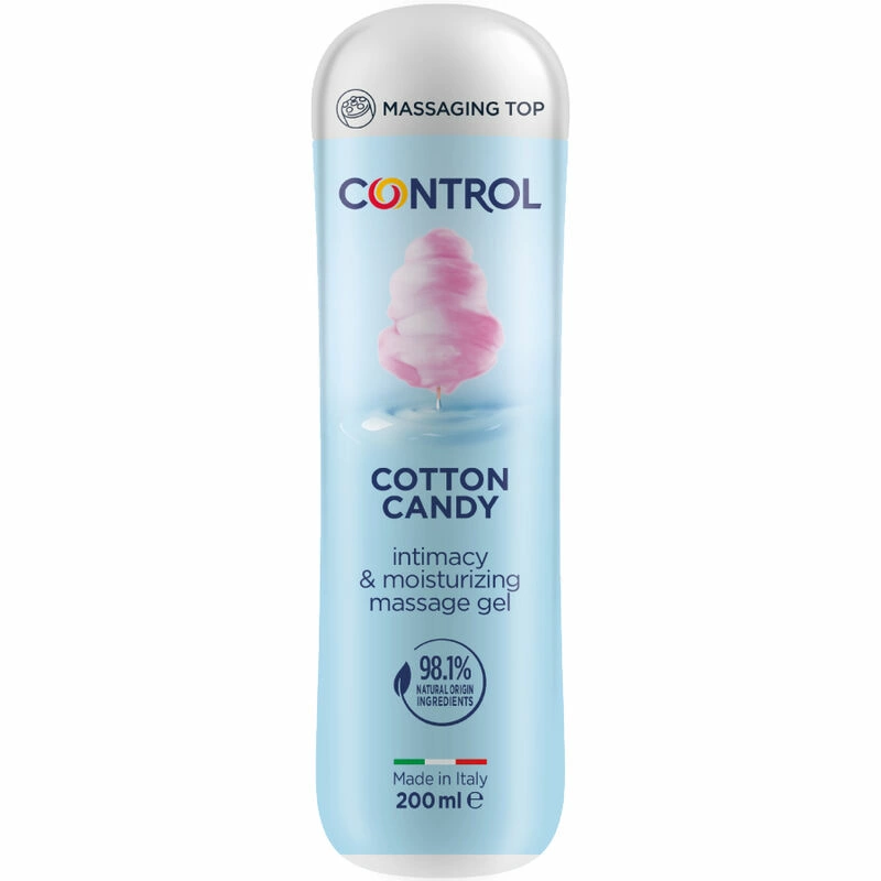 Control Cotton Candy 3-in-1 Massage Gel 200ml - Water-Based
