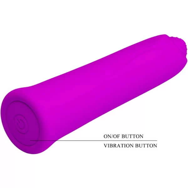 fioletowy - Anelma Pretty Love Curtis Mini Violet Intimate Device 12-Mode