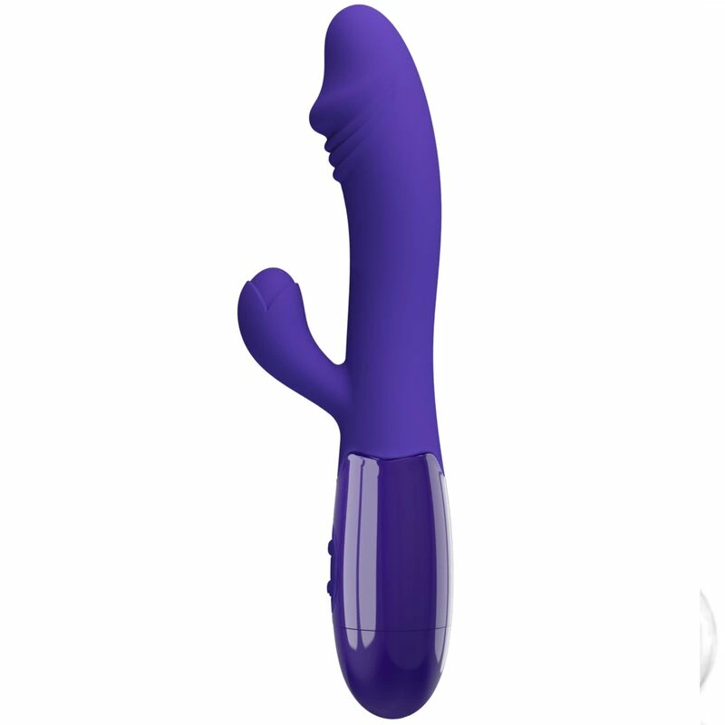 Pretty Love Snappy Youth Violet Dual-Function Rechargeable Massager - Anelma Pretty Love Snappy - vibraattori