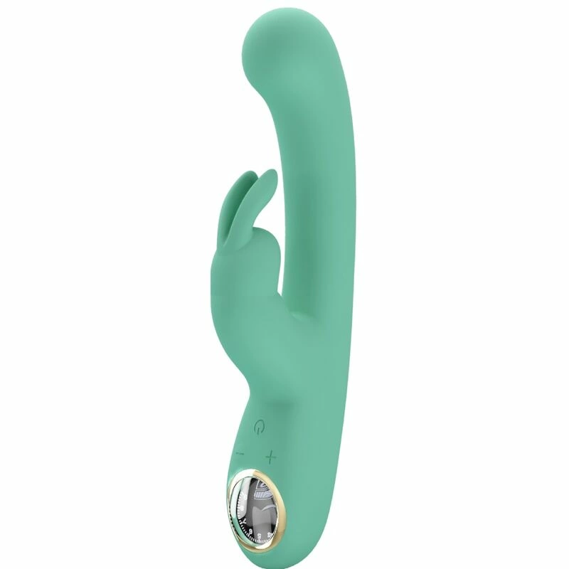 Pretty Love Lamar Rechargeable Silicone Dual Action Vibrator Green - Anelma Pretty Love Lamar - vibraattori