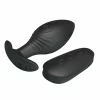 Pretty Love Regina Rechargeable Anal Plug Vibrator Black Silicone. Butt plug. See functions