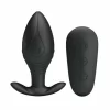 Pretty Love Regina Rechargeable Anal Plug Vibrator Black