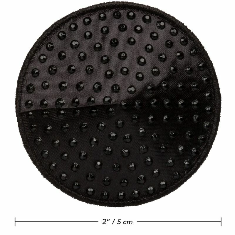 Stickers CalExotics Radiance Round Gem Adhesive Nipple Covers - Reusable & Sparkling. Stickers