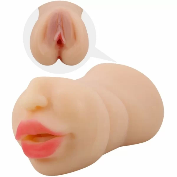 Crazy Bull Zoey Dual Channel Intimate Machine Flesh Soft TPR