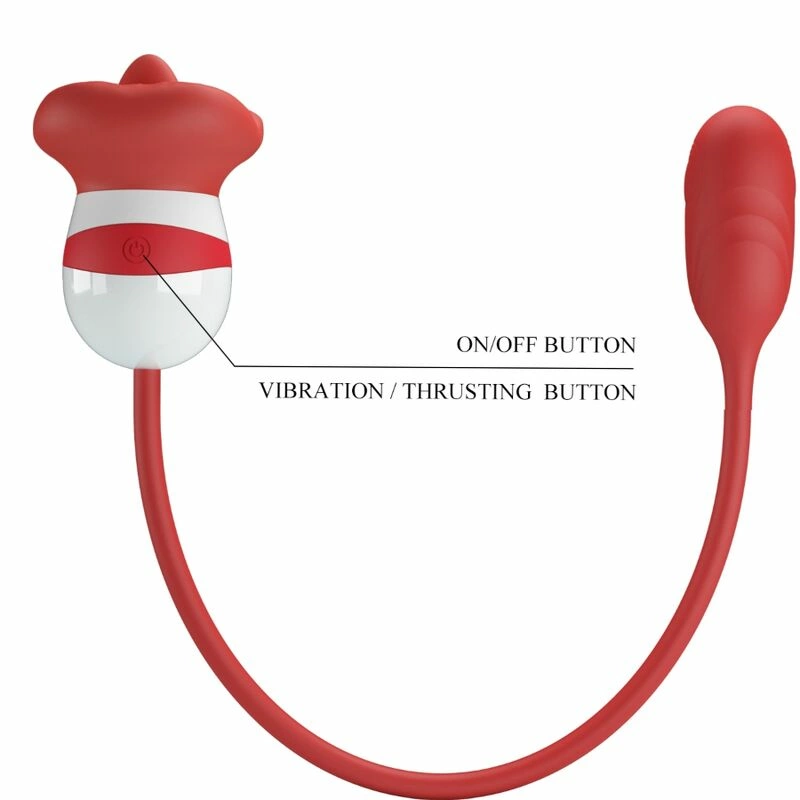 PRETTY LOVE Aliyah Red - vibraattori