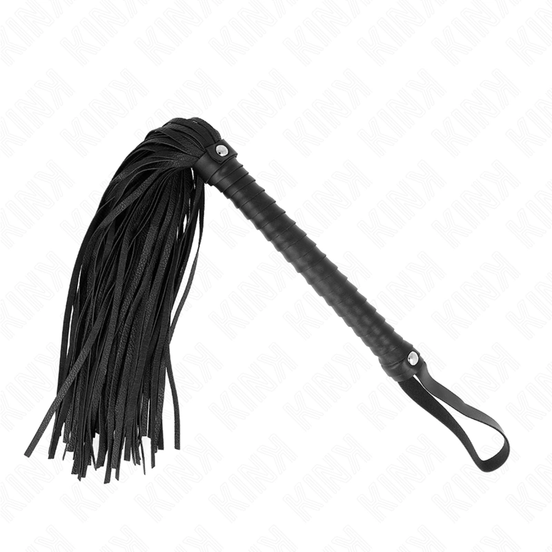 Kink Bat Whip czarna teksturowana rÄ…czka 48