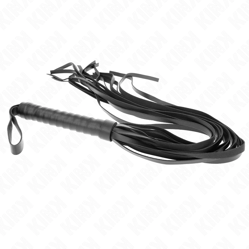 dÅ‚ugi ogon 70 cm - czarny skorzany model
