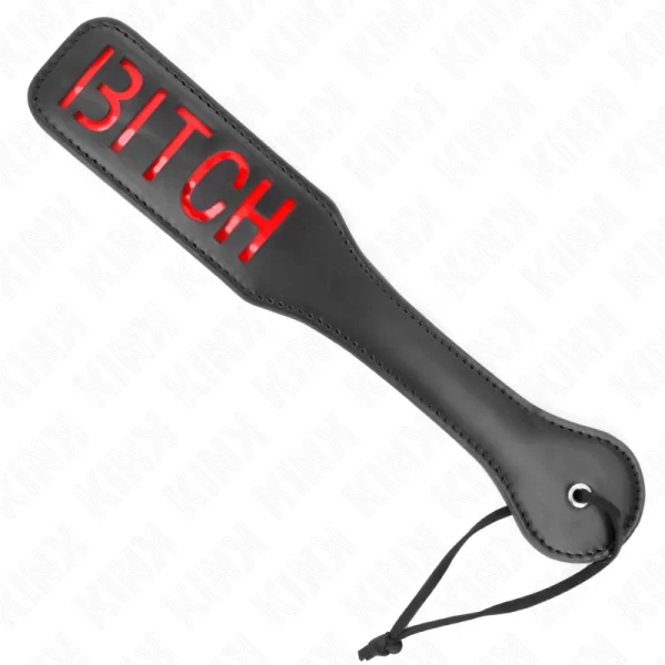 KINK Paleta NaroÅ¼na Bitch Round 32x6 cm - wytrzymaÅ‚a skorzana