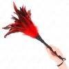 KINK Red Horn-Shape Feather Sensory Duster 36cm