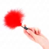 KINK Red Gold Feather Sensory Tickler 18cm