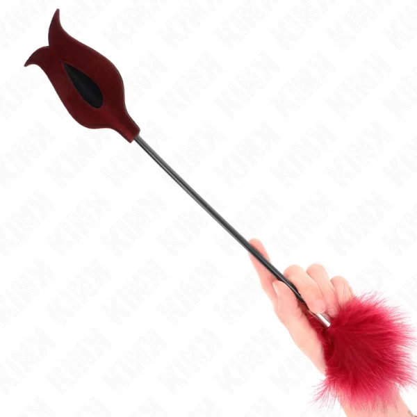 KINK Tickle Feathers Rose-Shaped Paddle 8 cm