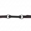 KINK Pasek Skorzany Regulowany 41-57 cm - Czarny Akcesorium Kontrolne