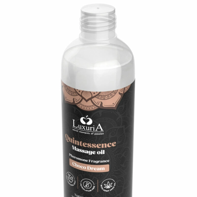 Intimateline Luxuria Olejek do MasaÅ¼u Czekoladowy 150 ml - Naturalny NawilÅ¼ajÄ…cy