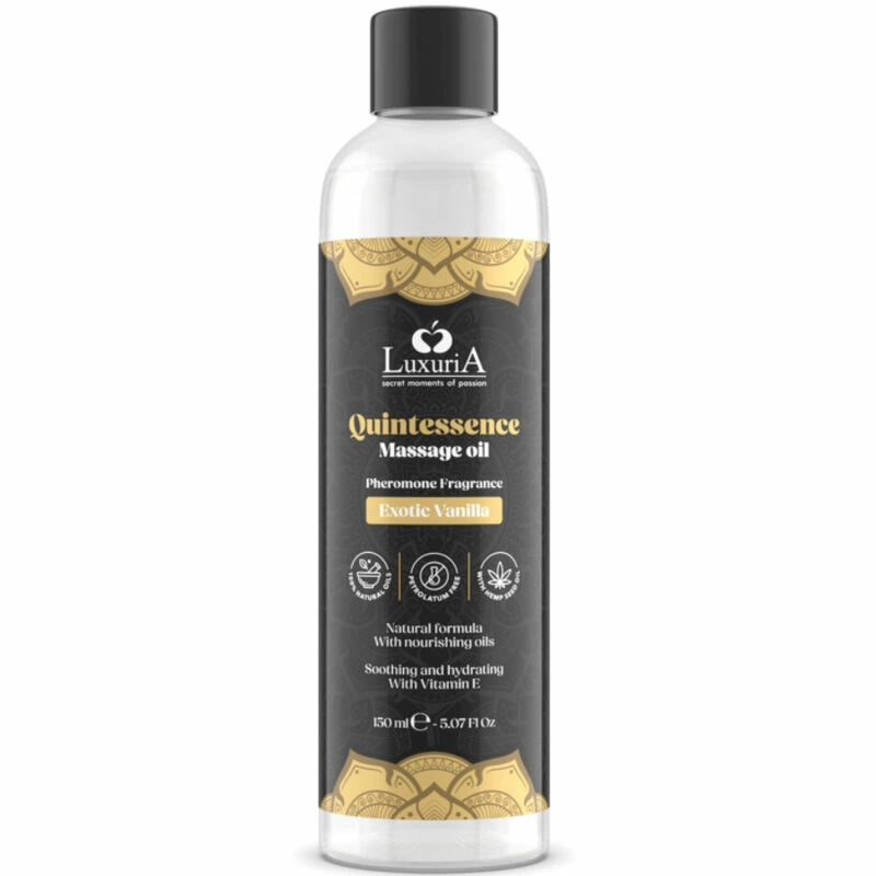 Intimateline Luxuria Massage Oil Vanilla Exotic 150ml - Nourishing Formula