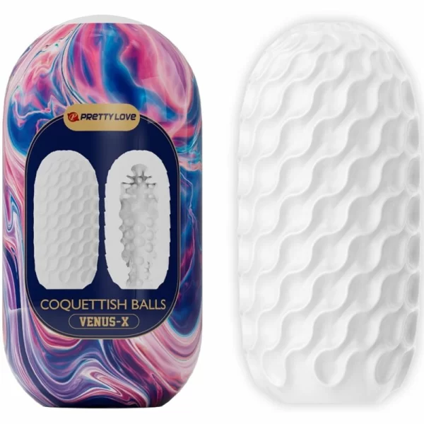Pretty Love Venus X Silicone Intimate Sleeve White
