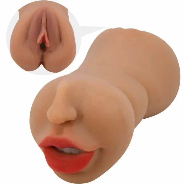 CRAZY BULL Zoey Dual-Entry Intimate Machine Flesh TPR