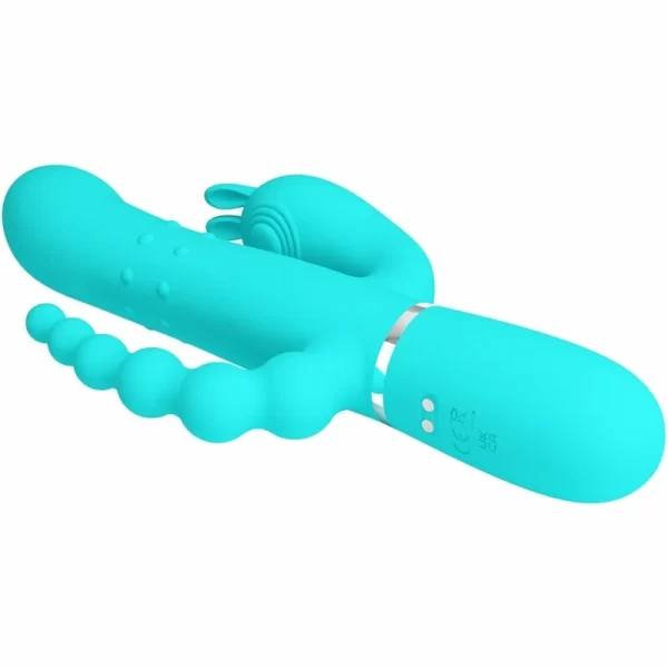 Pretty Love Cammy 4w1 Wielofunkcyjny model z trzema - vibraattori - Anelma rabbit vibrator