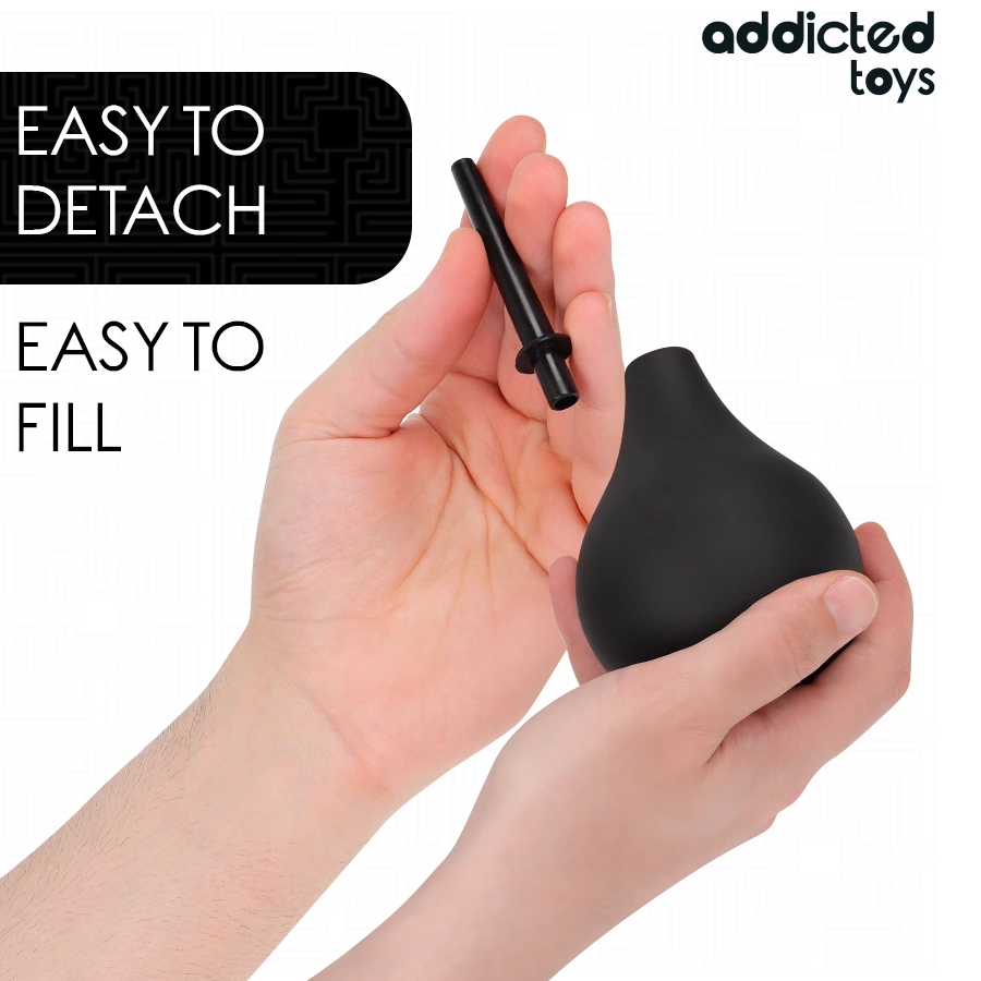 Addicted Toys Travel Hygiene Cleaner 220 ml - Large Capacity Portable System L. Erotic toys. See materials