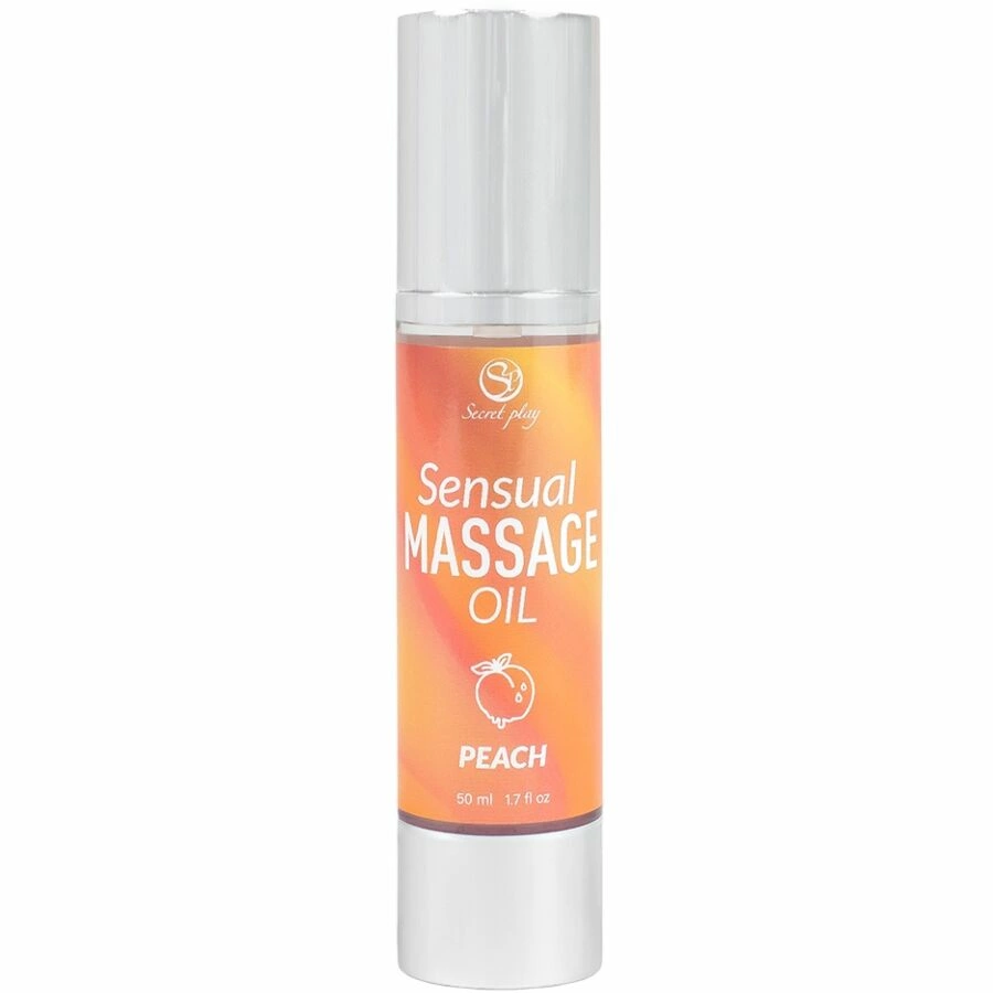 Secret Play Peach Massage Oil 50ml - Nourishing Aromatic Formula