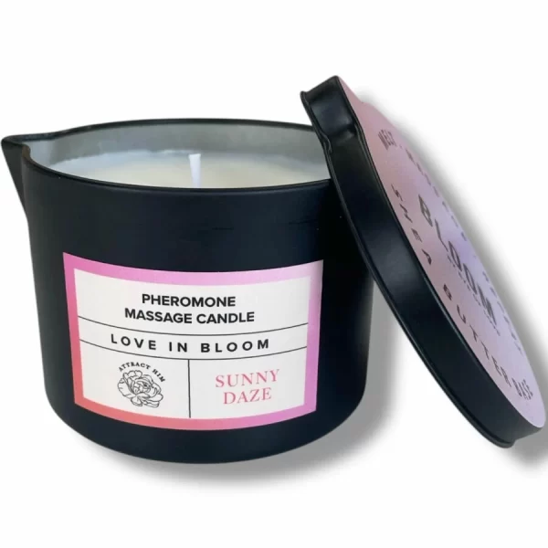 Eye of Love Bloom Massage Candle Sativa Sunny Daze 150ml Vegan Formula