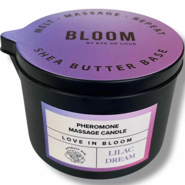 Eye of Love Bloom Åšwieca do masaÅ¼u Indica Lilac Dream 150ml