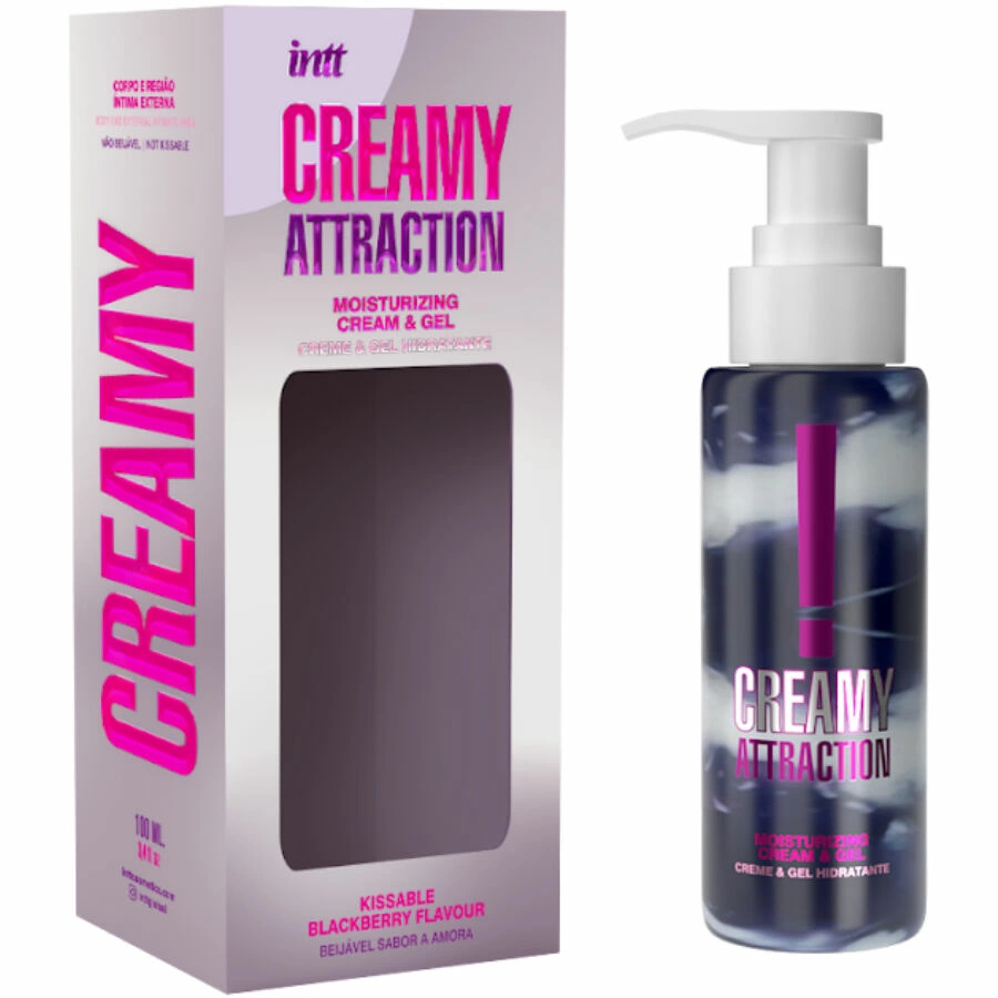 INTT Kissable Cream & Gel Blackberry Aroma 100ml