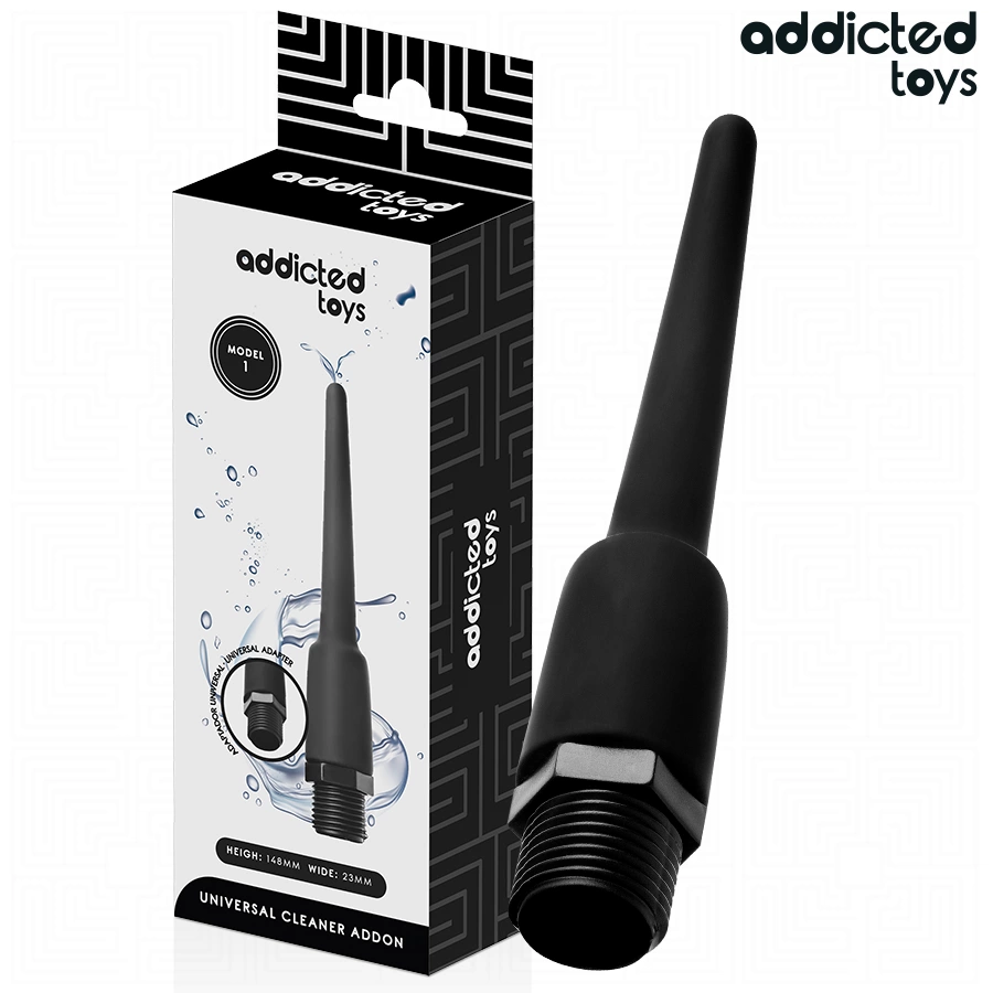 Addicted Toys Model 1 Intimate Hygiene Device with Universal Adapter 148mm